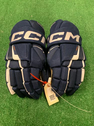 Blue Senior CCM Tacks XF Gloves 15" (Used)