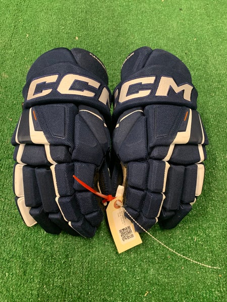Blue Senior CCM Tacks XF Gloves 15" (Used)