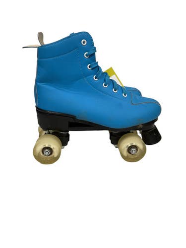 Used ROLLER SKATES Senior Roller Quad Skates Carolina Blue Senior 10 11847-S000027766