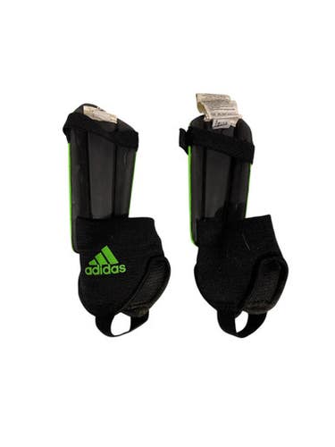 Used Adidas Soccer Shin Guards Youth Green SM 11847-S000027761