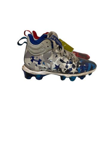 Used Under Armour Youth FB Cleats Grey Youth 13.0 11847-S000027754