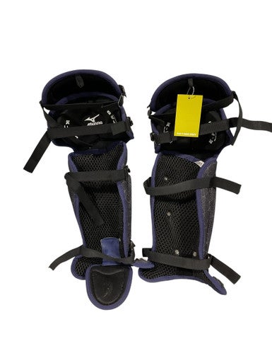 Used Mizuno SHIN GUARDS Catchers Leg Guards Purple Adult 11847-S000027727