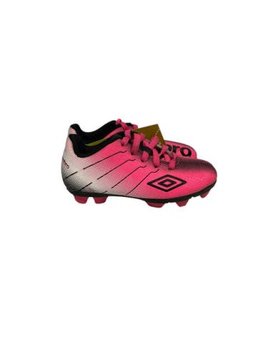 Used Umbro Soccer Cleats Pink Youth 09.0 11847-S000027730