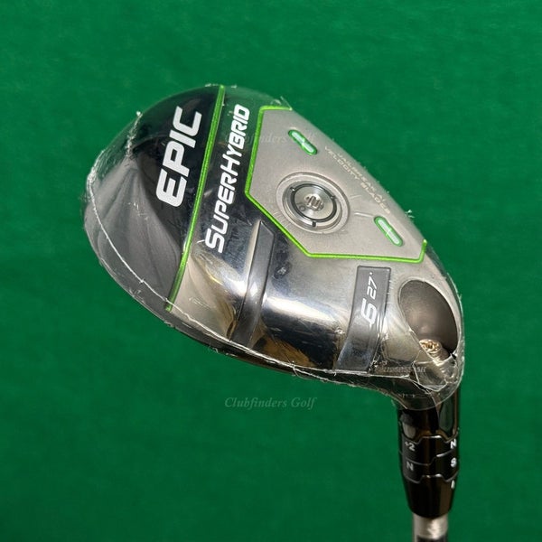 NEW Callaway EPIC Super Hybrid 27 6 Iron SteelFiber fc 75 F3 Regular w/HC