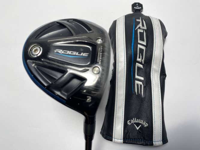 Callaway Rogue 3 Fairway Wood 15* Aldila Synergy 60g Stiff Graphite Mens RH HC