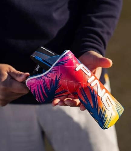 PING 2025 Electric Sunset Blade Putter Cover Headcover Limited Edition NEW!