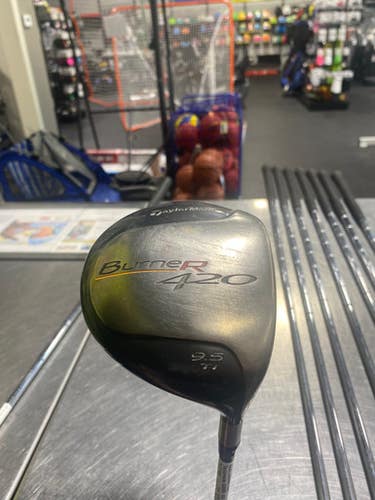 Used Taylormade BURNER 420 Mens Driver RH 9.5 Degree 11825-S000033403