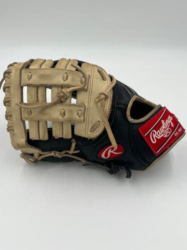 Rawlings heart of the hide 12.5 lefty first base mitt baseball glove