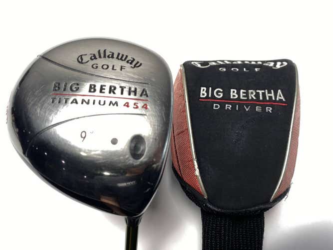 Callaway Big Bertha Titanium 454 Driver 9* Aldila NV Green 65g Stiff RH HC