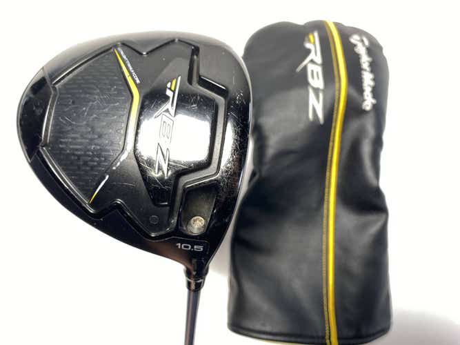 TaylorMade RocketBallz Black Driver 10.5* Matrix Ozik White Tie X4 Regular RH HC