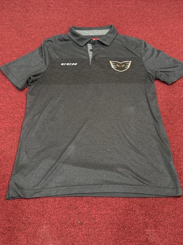 Lehigh Valley Phantoms CCM Golf Shirt Size Large Item#ST1