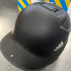 Used Adidas HELMET Batting Helmet No Mask Black One Size 11497-S000150470
