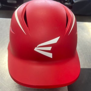 Used Easton HELMET Batting Helmet No Mask Red One Size 11497-S000150469