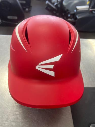 Used Easton HELMET Batting Helmet No Mask Red One Size 11497-S000150469