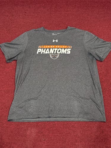 Lehigh Valley Phantoms Under Armour Size Large T Shirt Item#ST3