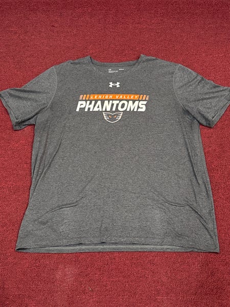 Lehigh Valley Phantoms Under Armour Size Large T Shirt Item#ST3