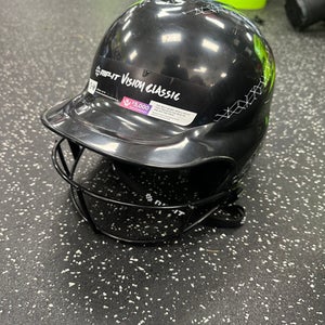 Used RIP-IT VISION CLASSIC Batting Helmet w/Mask Black S/M 11849-S000029803