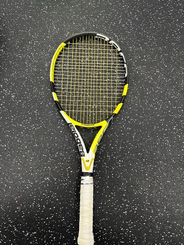 Used Babolat AERO PRO DRIVE Adult Tennis Racquet Yellow 4 1/2" 11849-S000029790