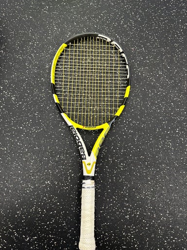 Used Babolat AERO PRO DRIVE Adult Tennis Racquet Yellow 4 1/2" 11849-S000029790