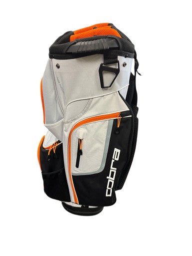 Used Cobra 14 WAY Mens Cart Bag Grey 11849-S000029776