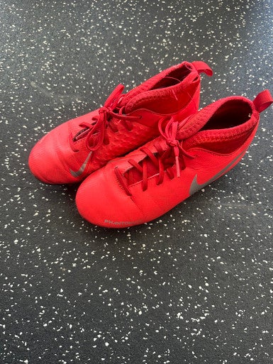 Used Nike Soccer Cleats Red Junior 02.5 11849-S000029760