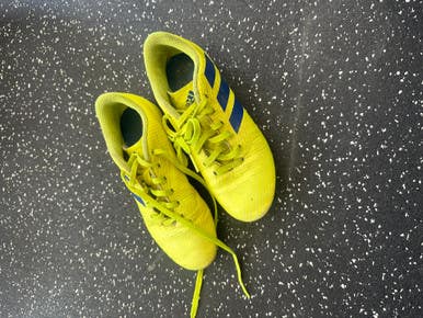 Used Adidas Soccer Cleats Yellow Junior 02 11849-S000029762