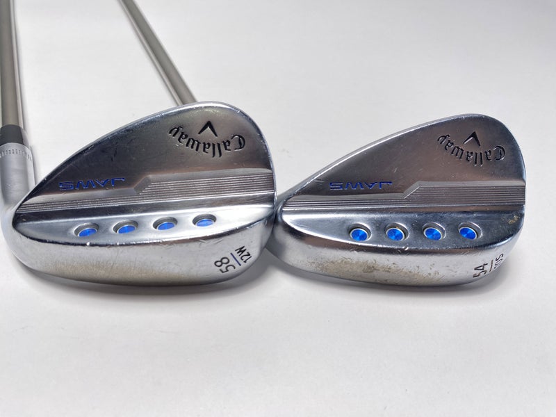 Callaway Jaws MD5 Raw Wedge Set 54* 10 58* 12 Recoil 460 F2 Senior Graphite RH