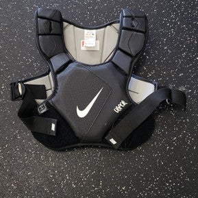 Used Nike VAPOR Lacrosse Shoulder Pads Black MD 11849-S000029747