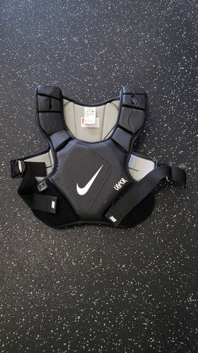 Used Nike VAPOR Lacrosse Shoulder Pads Black MD 11849-S000029747