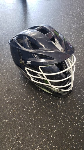Used Cascade S Lacrosse Helmet Navy Blue One Size 11849-S000029746
