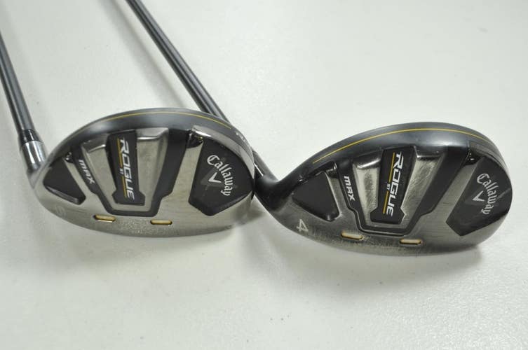 Callaway Rogue ST MAX 2024 4 and 5 Hybrid Set Senior Flex RH Graphite # 199762
