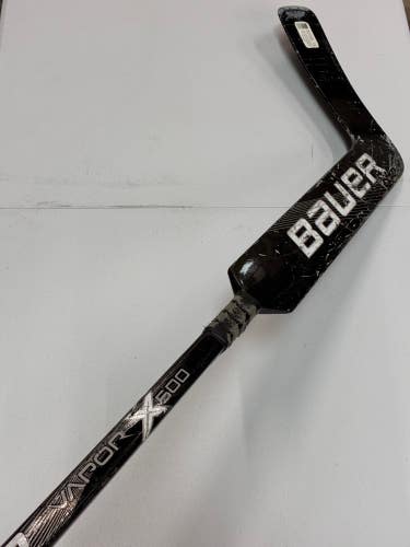 Junior Bauer Vapor x500 Goalie Stick Regular (Used)