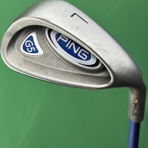 PING G5 Womens Orange Dot Lob LW Wedge 58* Degrees Graphite Ladies Flex 2* Flat
