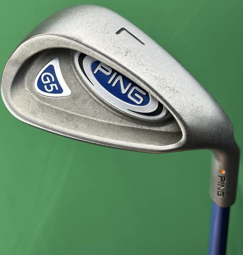 PING G5 Womens Orange Dot Lob LW Wedge 58* Degrees Graphite Ladies Flex 2* Flat