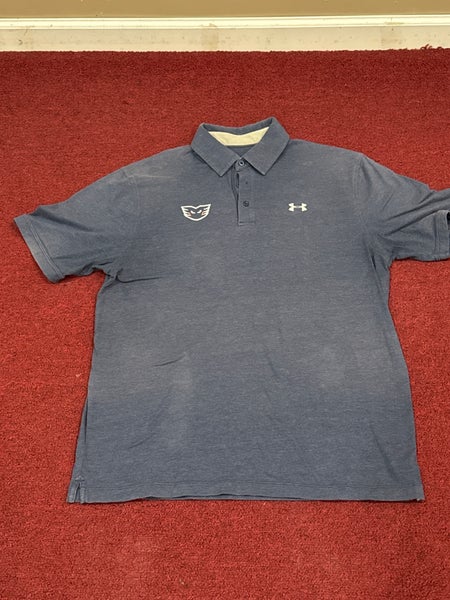 Lehigh Valley Phantoms Size Large Under Armour Golf Shirt Item#ST5
