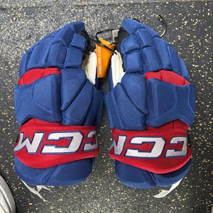 CCM HG95C - Pro Stock Hockey Glove (Blue/Red/White)