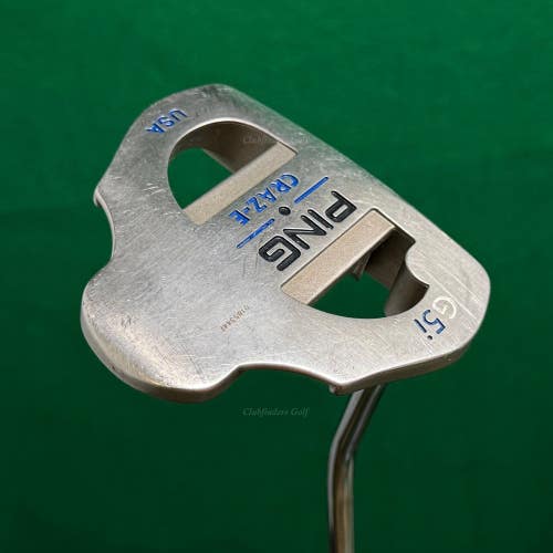 Ping G5i Craz-E Black Dot 34.25" Heel-Shafted Mallet Putter w/Super Stroke