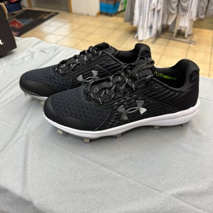 Under Armour Metal Baseball Cleats - Size 9.5