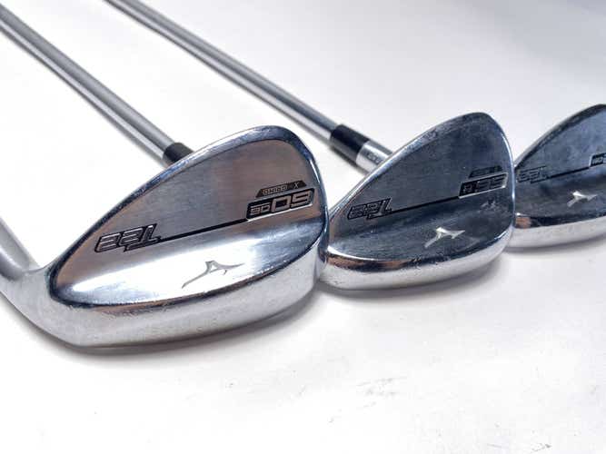 Mizuno T22 Satin Chrome Wedge Set 52* 9 | 56* 14 | 60* 6 TT DG S400 Mens RH