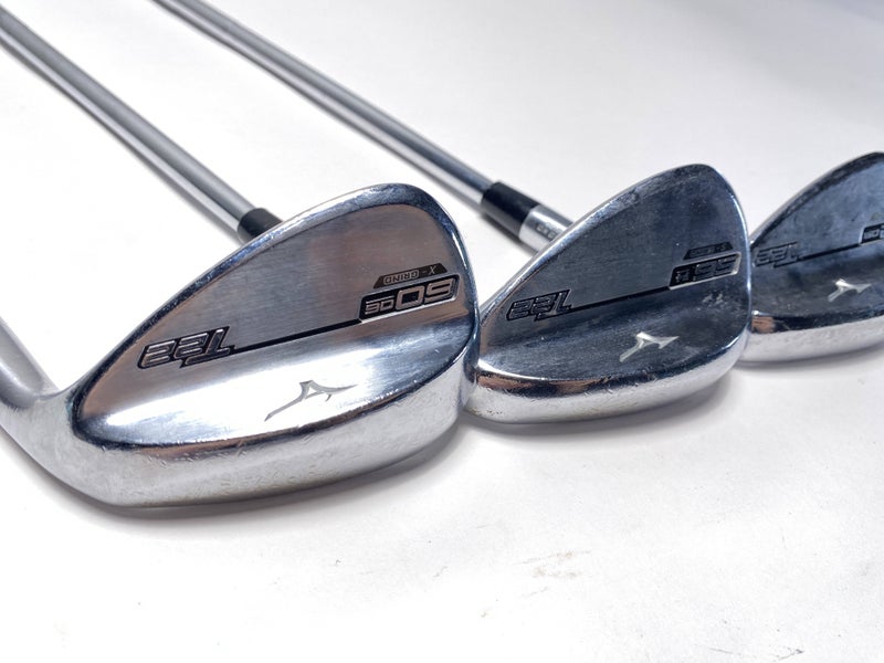 Mizuno T22 Satin Chrome Wedge Set 52* 9 | 56* 14 | 60* 6 TT DG S400 Mens RH