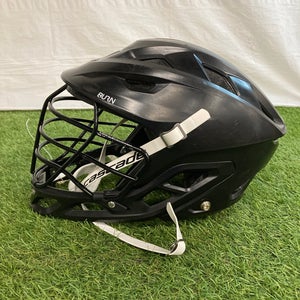 Black Adult Warrior Burn Helmet (Used)