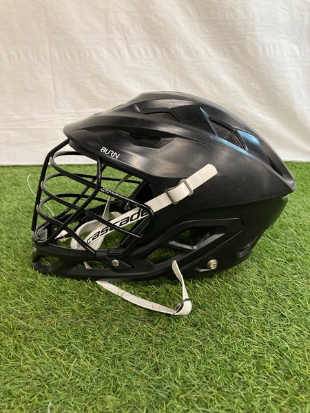 Black Adult Warrior Burn Helmet (Used)