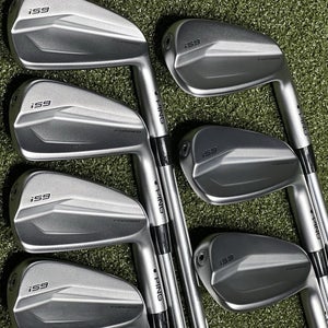 PING i59 Iron Set Black Dot 4-PW Steel Project X LS 6.5 Extra Stiff X-Flex MINT!