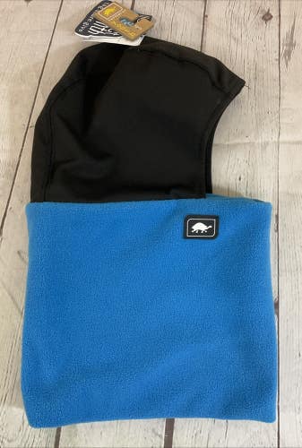 Turtle Fur 656336 Youth CHELONIA 150 Fleece Shellaclava Blue Black OS