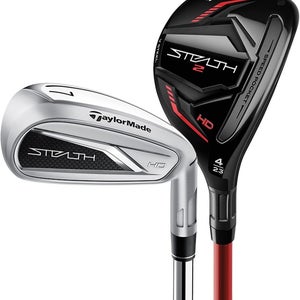 TaylorMade Stealth HD Combo Set 4H, 5H, 6-PW, AW Graphite Speeder NX Red Senior