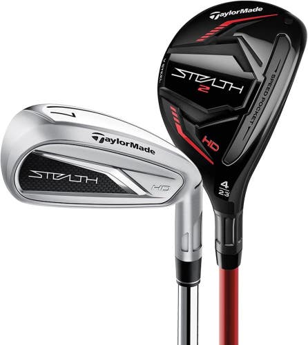 TaylorMade Stealth HD Combo Set 4H, 5H, 6-PW, AW Graphite Speeder NX Red Senior