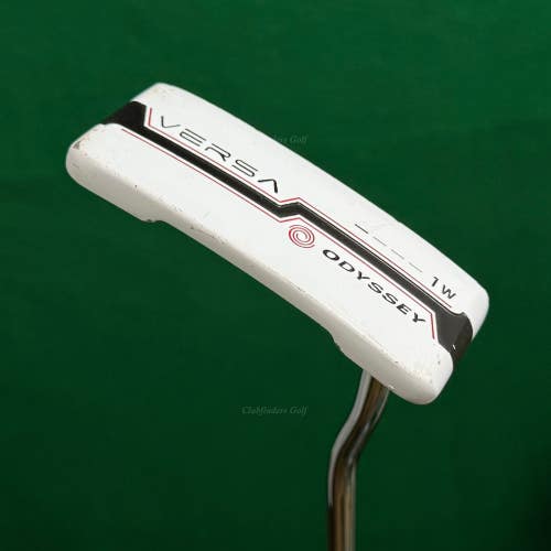 Odyssey Versa 1W White 34" Double-Bend Wide Blade Putter Golf Club