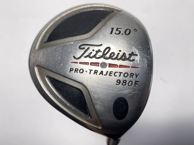 Titleist 980 F 3 Fairway Wood 15* 4375 Stiff Graphite Mens RH