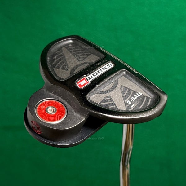 Odyssey O-Works 2-Ball 37" Mallet Double-Bend Putter Golf Club
