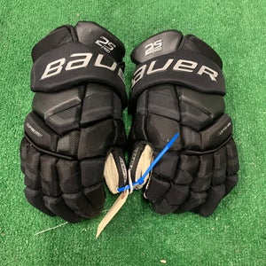 Black Senior Bauer Supreme 2S Pro Gloves 15" (Used)